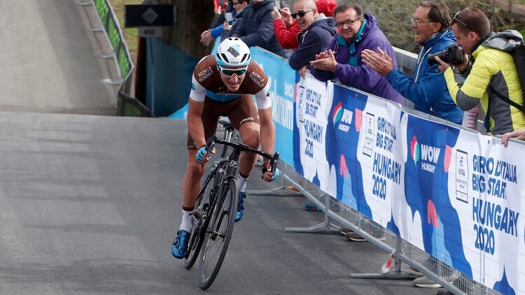 El frances Nans Peters ganó la etapa 17 de Giro de Italia (AFP)