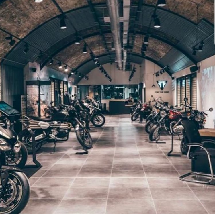 El museo de motos de Birmingham, de los más importantes del mundo.