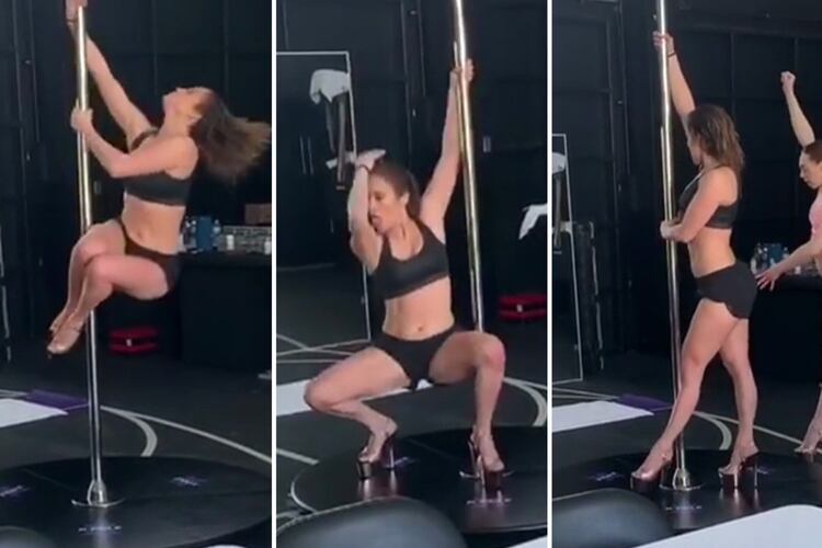 La diva del Bronx compartió en Instagram Stories algunos ejercicios de su clase de pole-dance (Foto: Instagram @jenniferlopez)