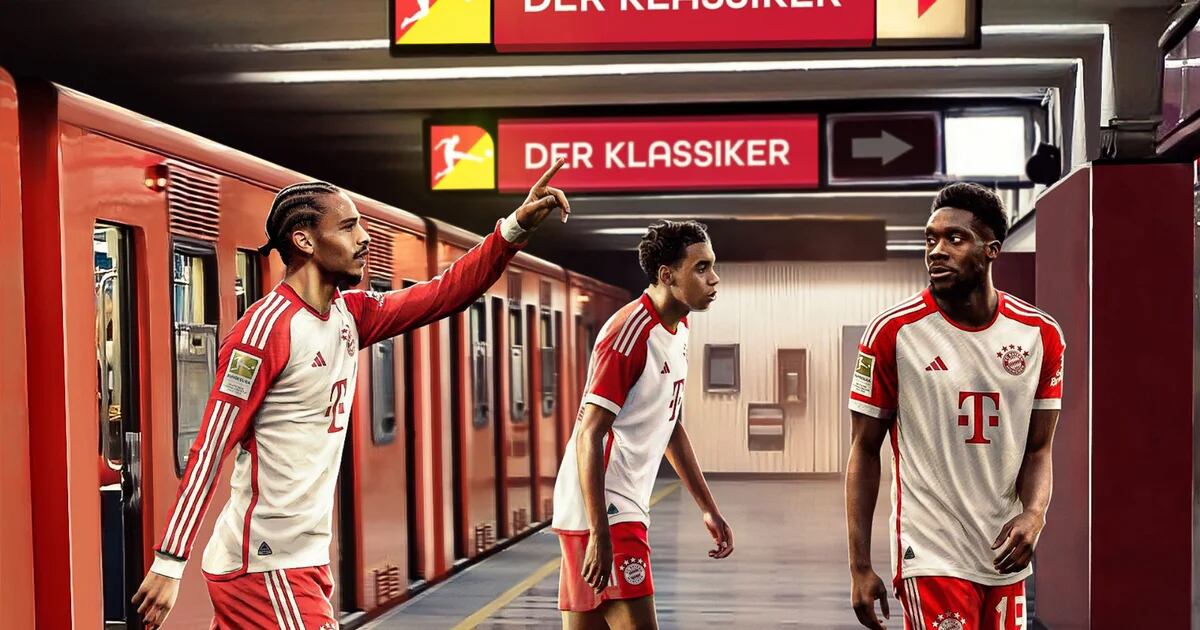 Spieler des FC Bayern München „nutzen“ die CDMX Metro, um den German Classic zu spielen