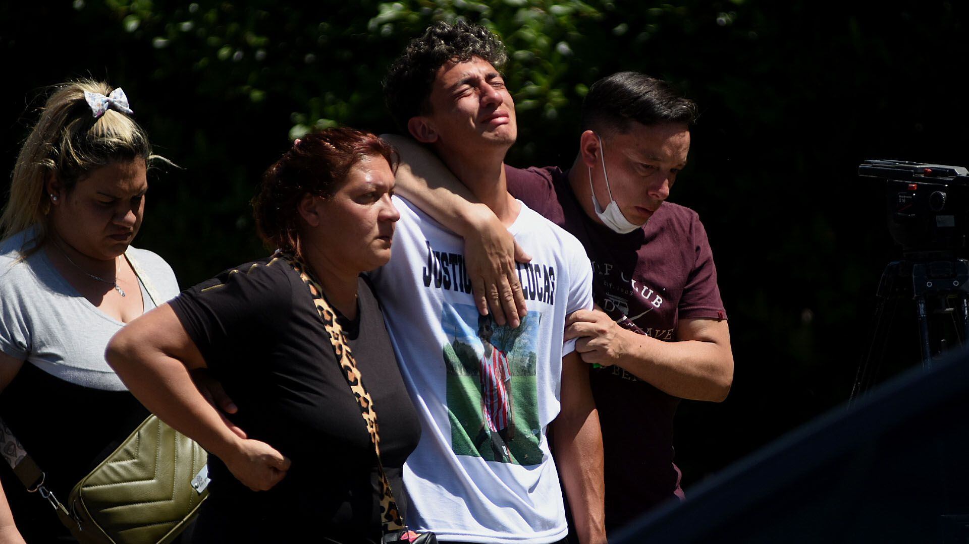 Velorio Lucas González - adolescente Barracas Central