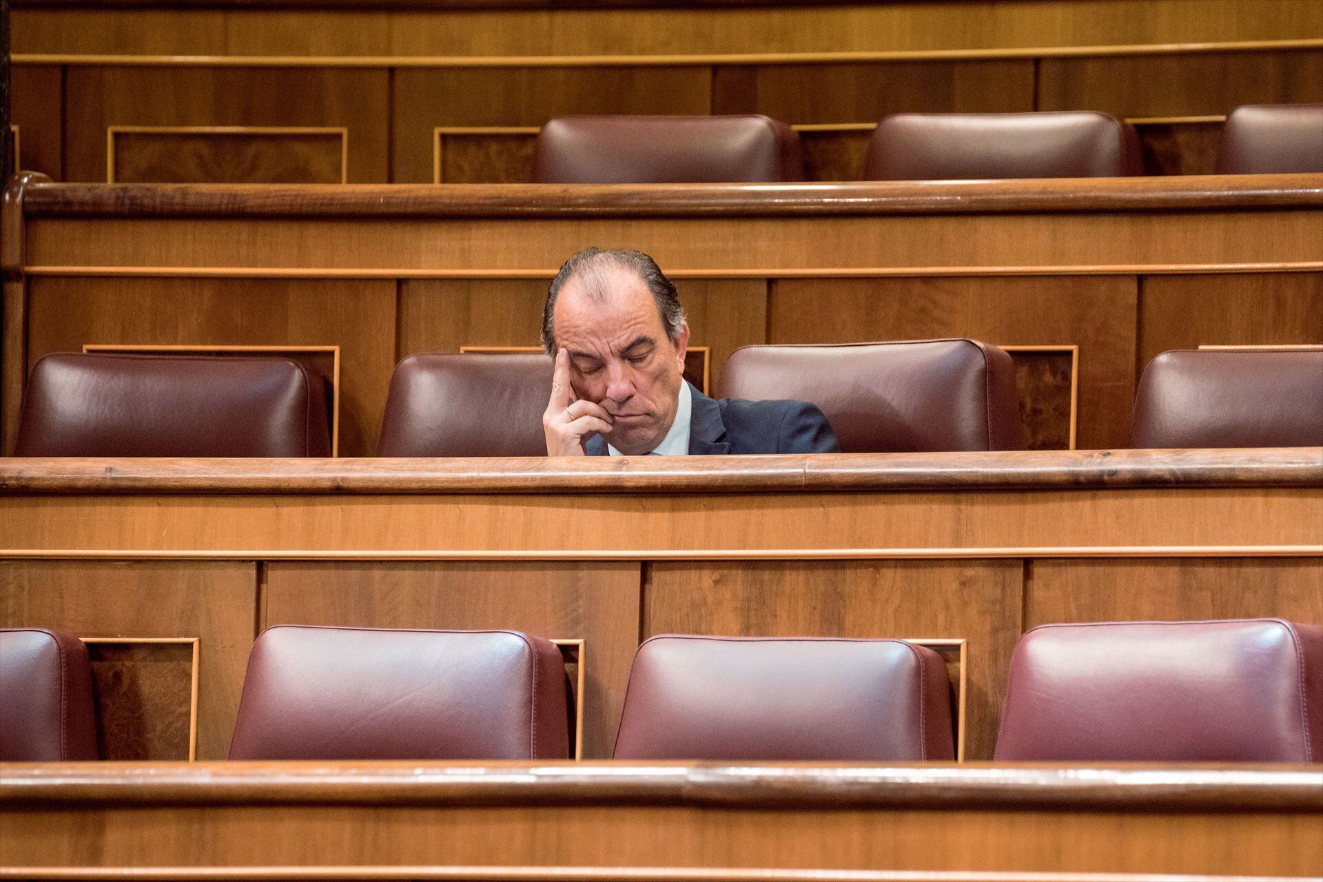 Carlos García Adanero,en el Congreso de los Diputados (Gabriel Luengas / Europa Press)