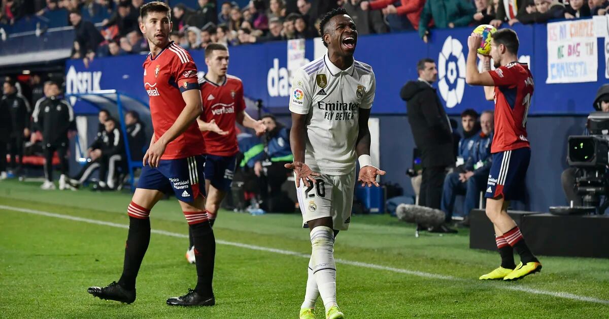 Vinicius, again victim of insults in the Spanish League