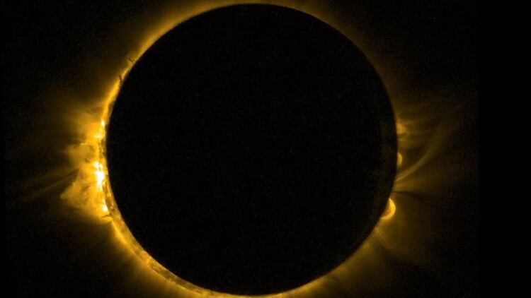 El eclipse solar se verá en Argentina a partir de las 16:30