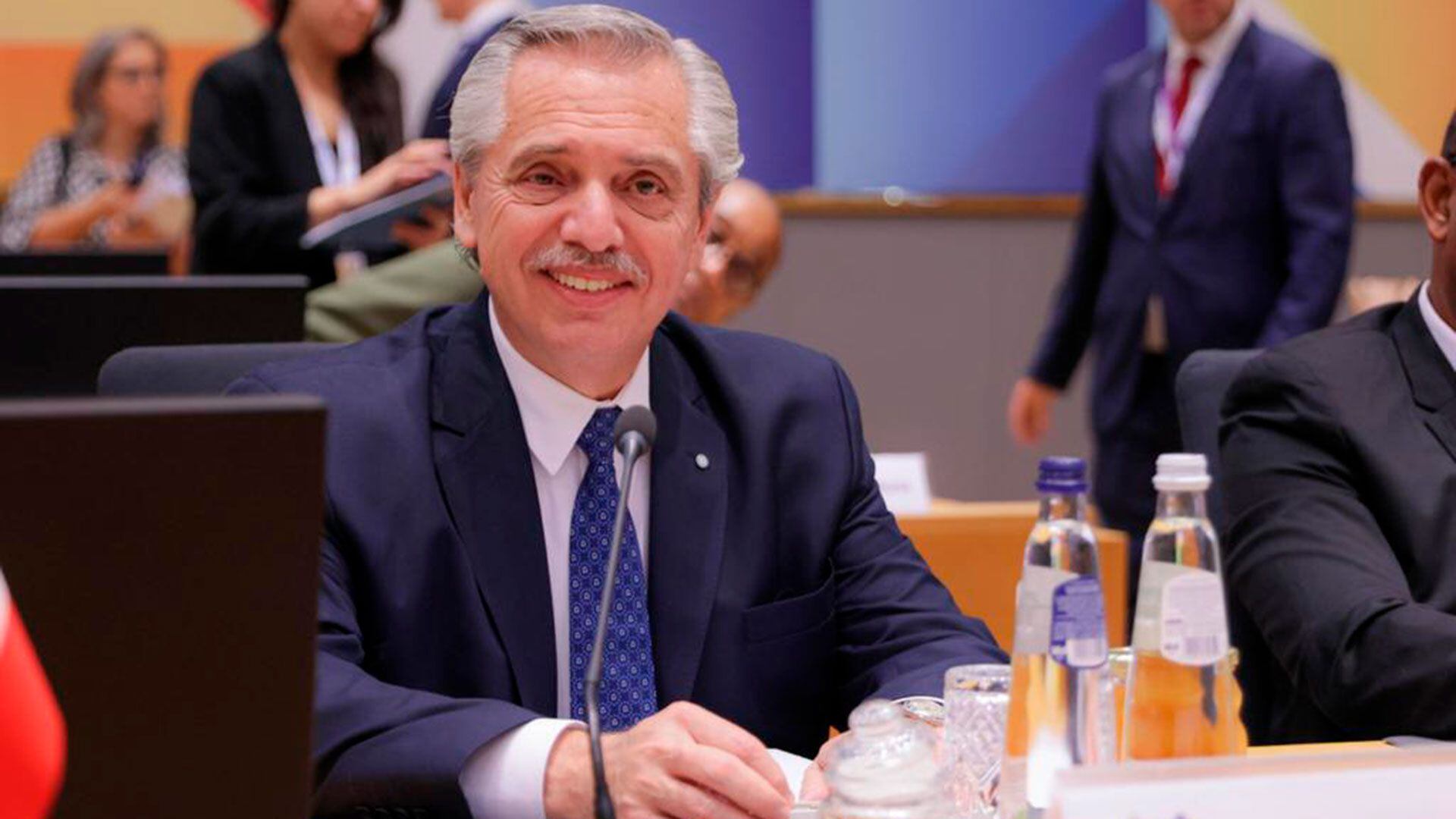 Alberto Fernández en la Cumbre de la UE-CELAC