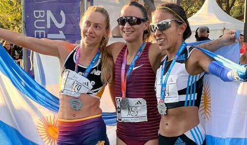 Las tres argentinas más rápidas de la Media Maratón de Buenos Aires