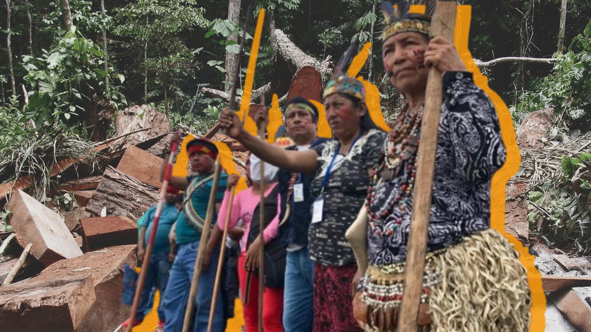 Ley Forestal - Pueblos Indígenas - Composición Infobae - 15 de enero