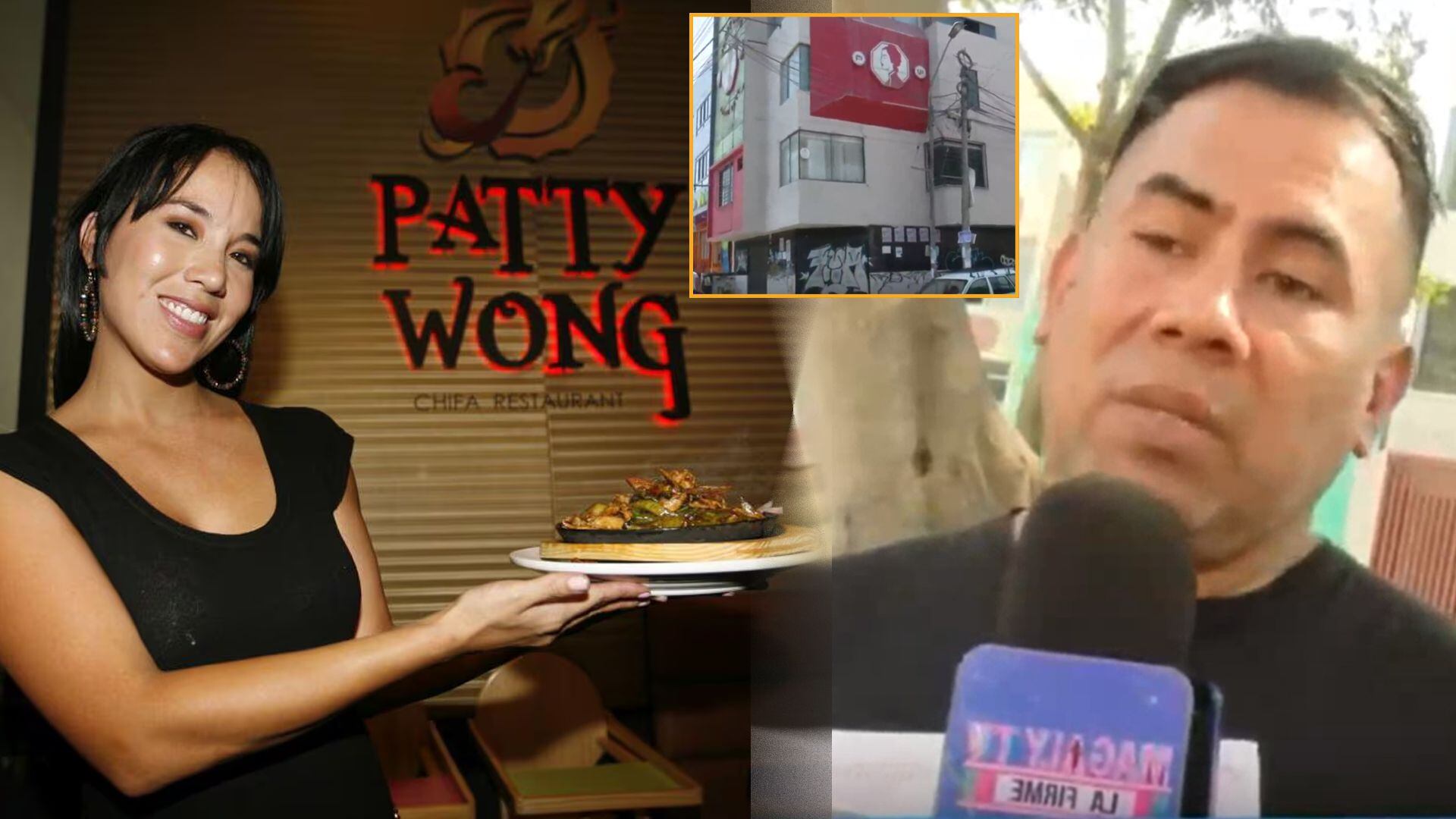 Patty Wong enfrenta denuncia por deuda de más de 100 mil soles a su arrendador de local  de chifa en SJL. (Captura: Magaly TV La Firme)