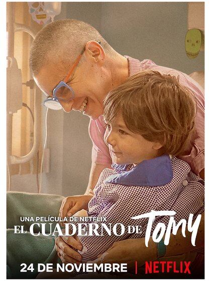 El póster de la película El cuaderno de Tomy