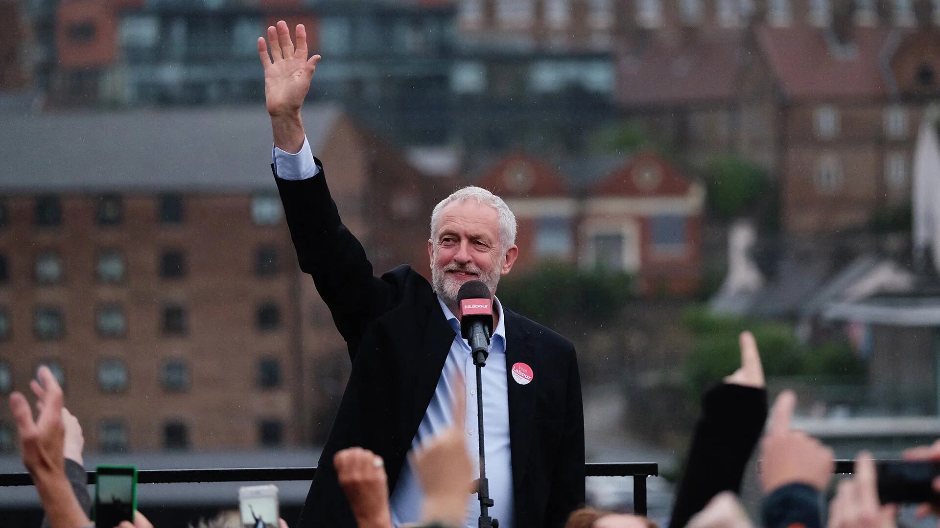 El líder laboristas y principal competidor de May, Jeremy Corbyn (Getty)