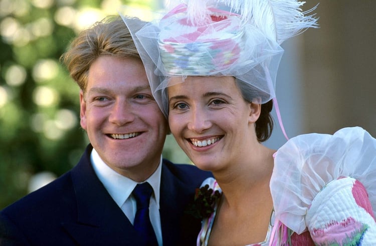 Kenneth Branagh y Emma Thomson eran una de las parejas más queridas en Reino Unido (Shutterstock)