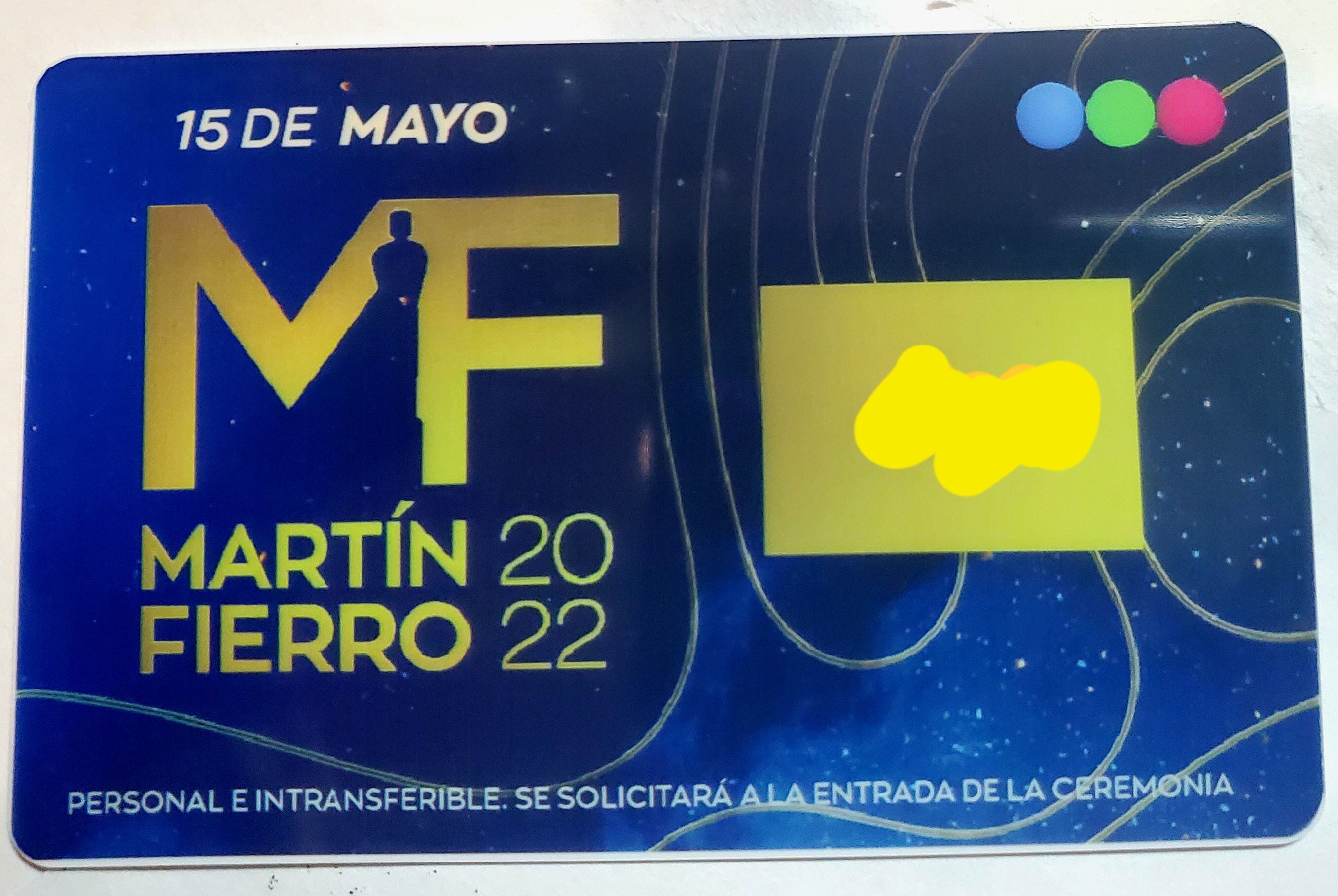 Invitación Martin Fierro