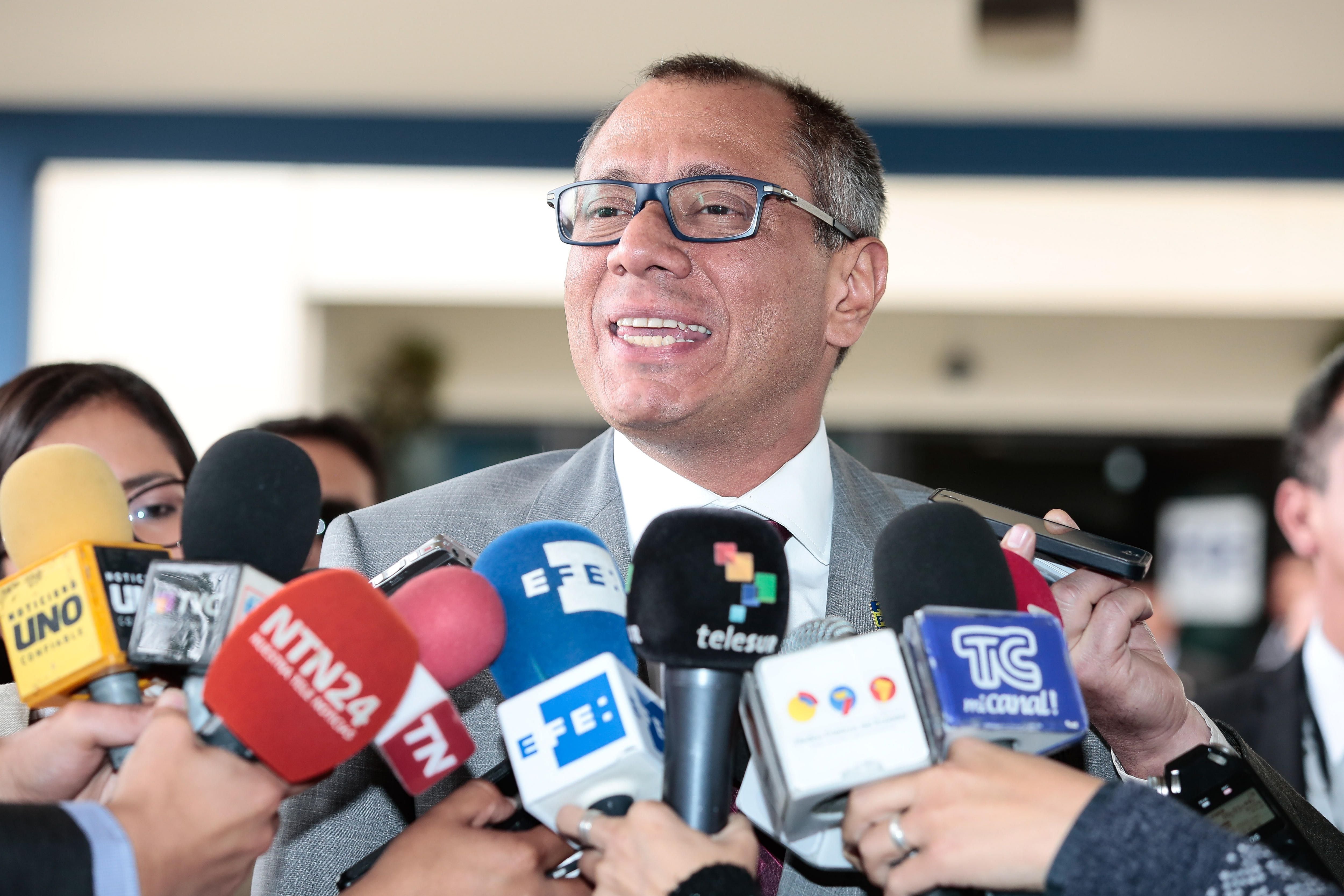La Fiscalía de Ecuador pidió la prisión preventiva para el ex vicepresidente Jorge Glas en la causa Reconstrucción de Manabí (EFE)