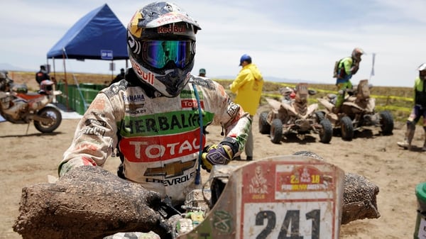 El chileno Ignacio Casale (Yamaha) fue el ganador de la categoría quads (Reuters)