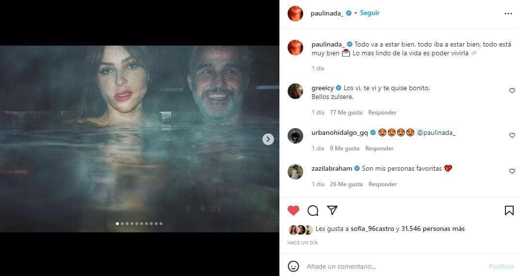 （照片：@paulinada_ /instagram）