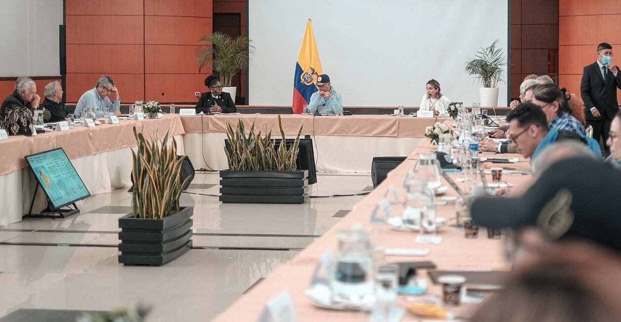 Gustavo Petro ya está en Paipa en Consejo de Ministros