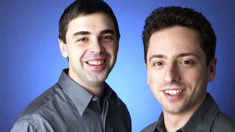 Larry Page y Sergey Brin crearon Google como un proyecto universitario en enero de 1996 (Foto: Especial)