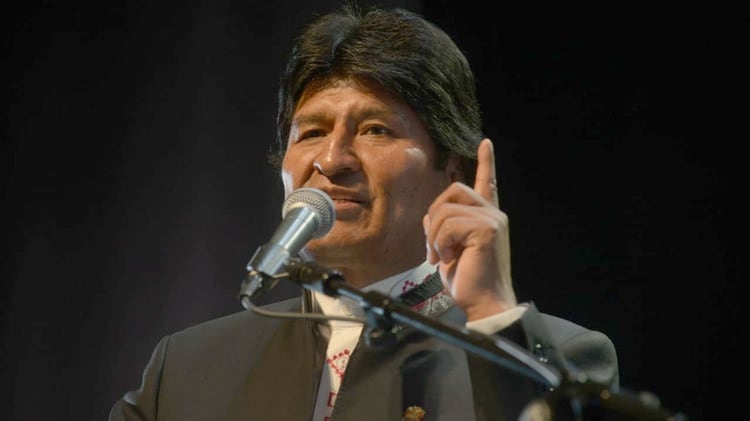 Evo Morales, presidente de Bolivia