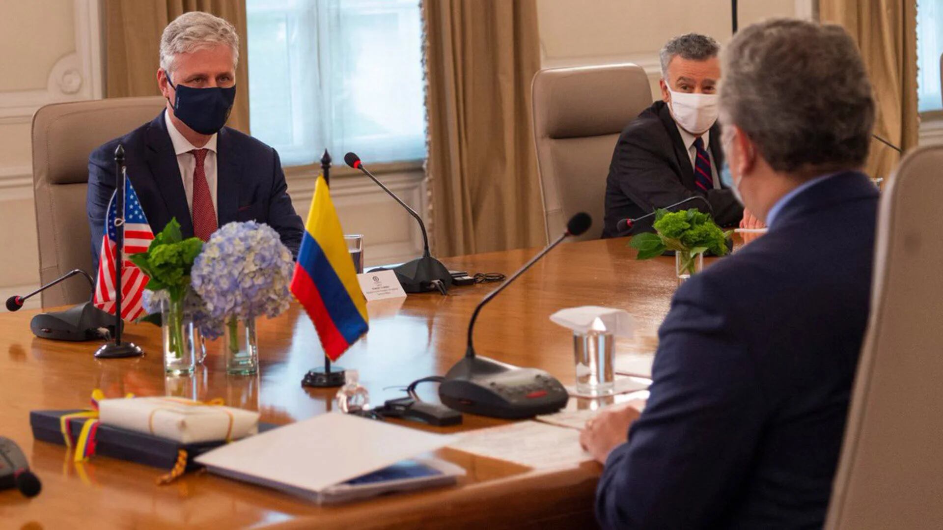 Iván Duque destacó el compromiso de Colombia y EEUU en la lucha contra el narcotráfico (Twitter: @IvanDuque)