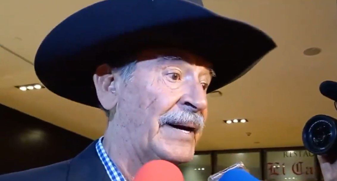 El expresidente Vicente Fox, entrevistado previo al anuncio de "Va por México" de su método para elegir a su candidato de cara a las elecciones de 2024. Foto: Captura de Pantalla