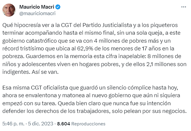 Mauricio Macri