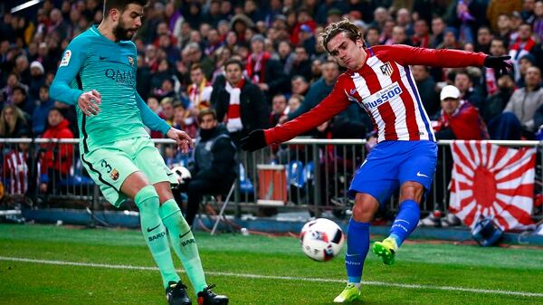 El Atlético Madrid denunció al Barcelona ante la FIFA por contactar a Antoine Griezmann (Getty Images)