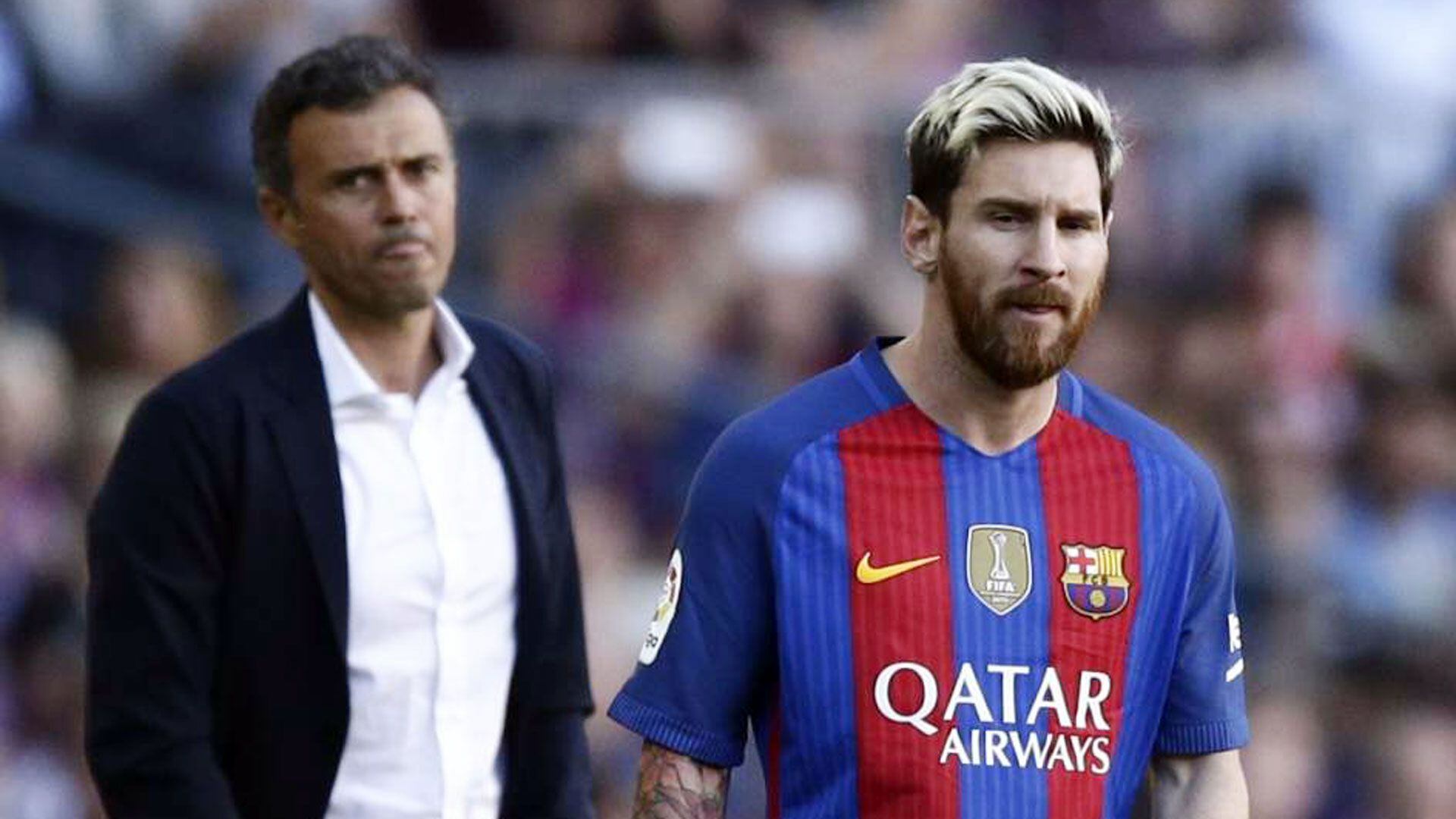 Luis Enrique recordó el momento de máxima tensión con Messi en el Barcelona: “Dos personas de carácter pueden cometer un error” - Infobae