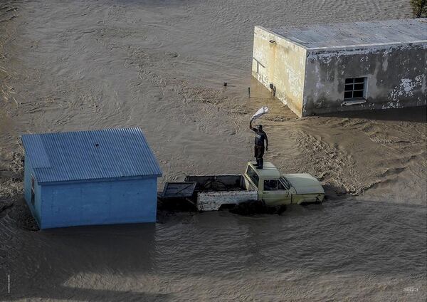 Durante marzo y abril, Comodoro Rivadavia sufrió uno de los peores temporales de los últimos 60 años y la ciudad quedó enterrada en el lodo (Florencia Downes)