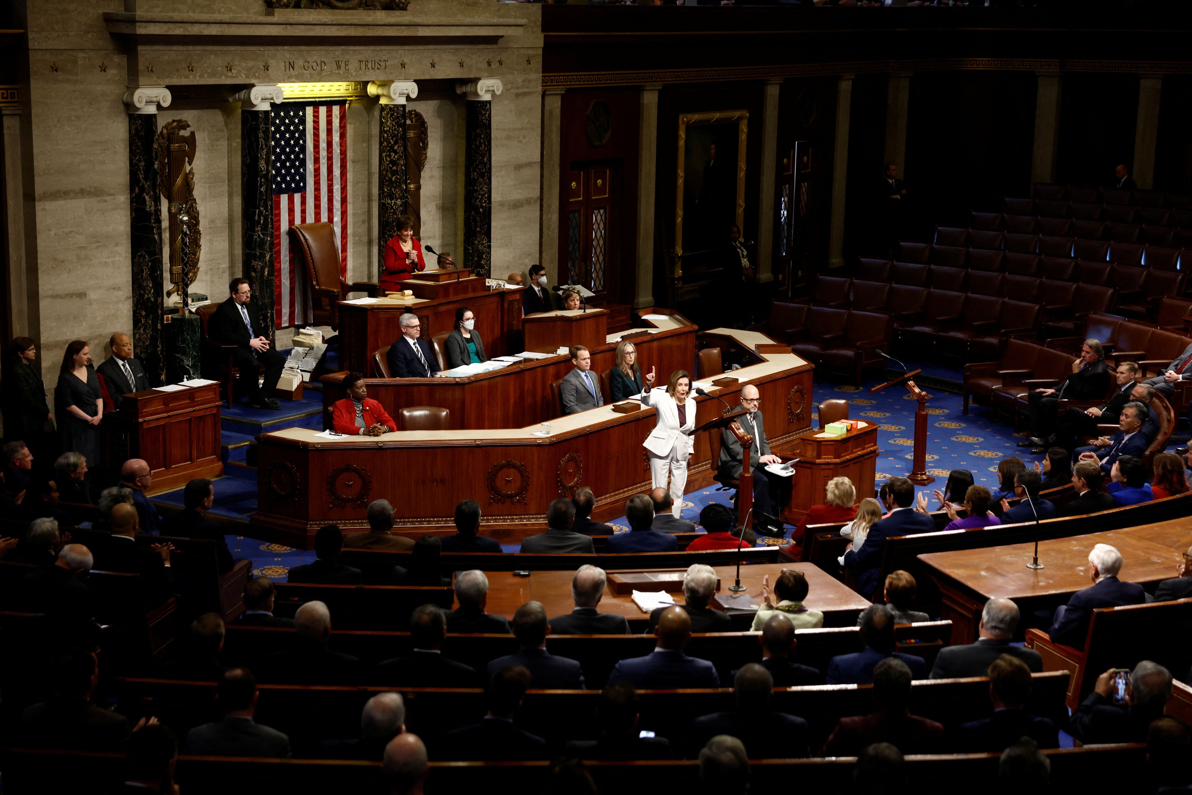 La Cámara de Representantes es controlada por el partido Republicano (REUTERS/Evelyn Hockstein)