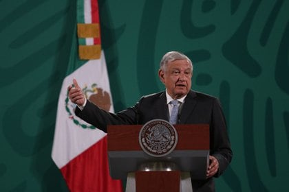 El presidente, Andrés Manuel López Obrador, indicó que el objetivo es “darle protección a candidatos” para “que no los obliguen a declinar por amenazas”. (FOTO: GALO CAÑAS/CUARTOSCURO)
