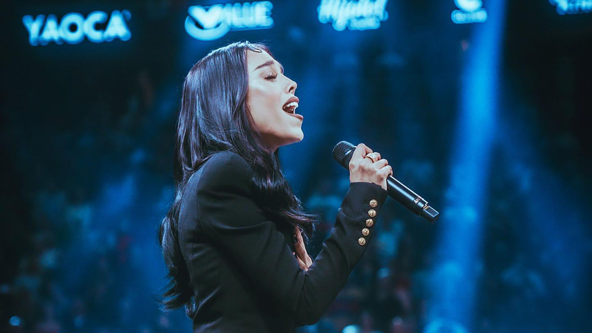 Danna Paola explicó que le tomó esfuerzo la preparación para cantar