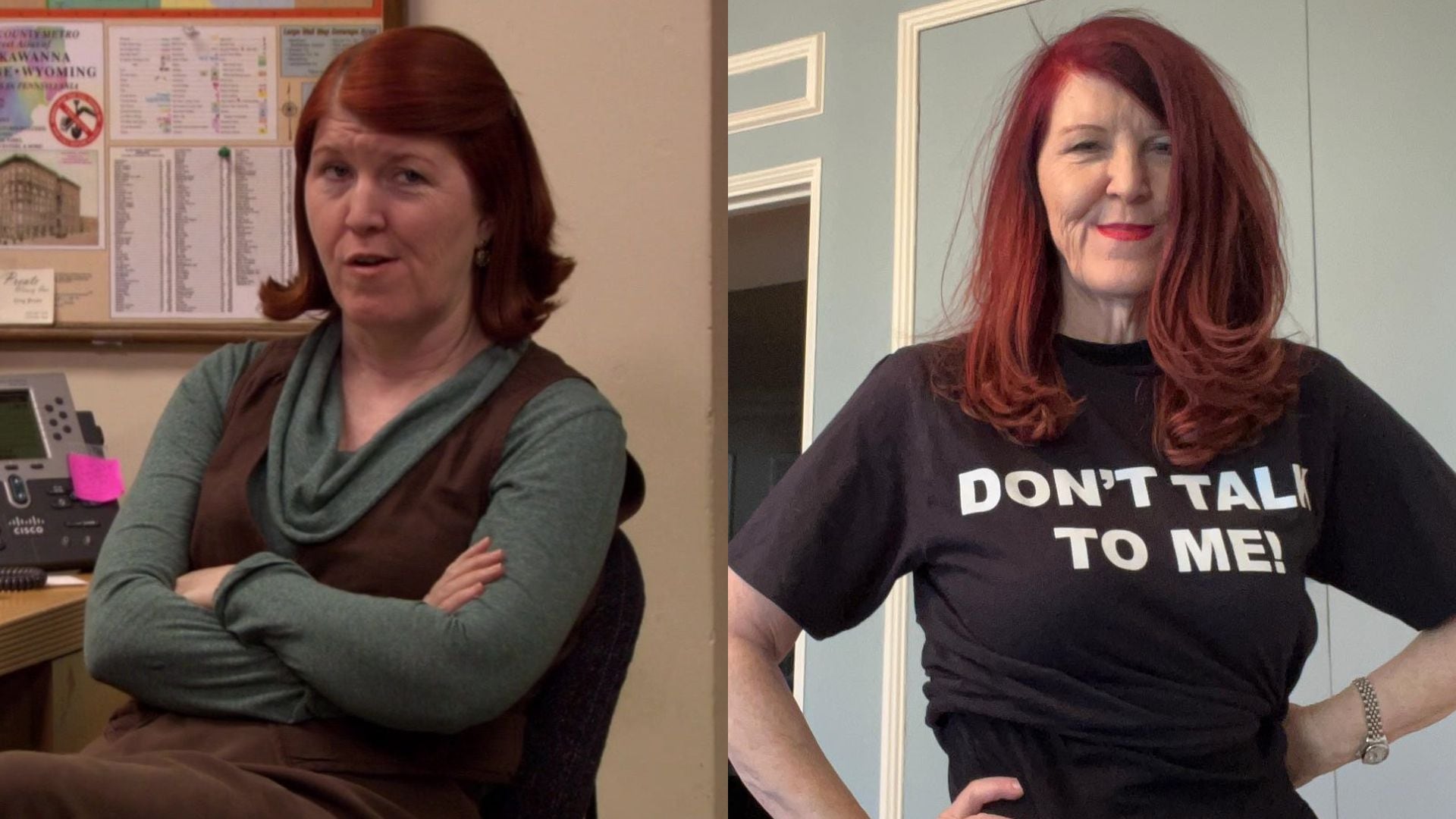 Kate Flannery (Créditos: NBC/Instagram/@therealkateflannery)