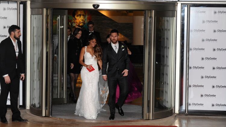 Messi eligió un hotel de Rosario para celebrar su boda (Foto: Martín Villar)