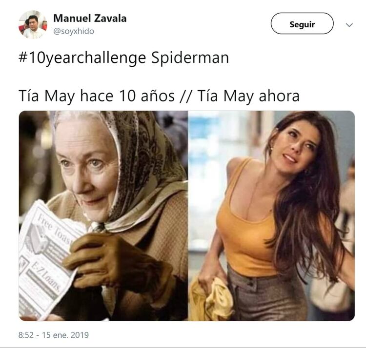 Así ha cambiado la Tía May de Spider-Man