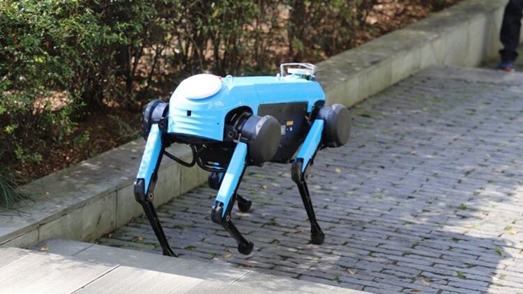 El robot “Jueying” (Foto: Xinhua)