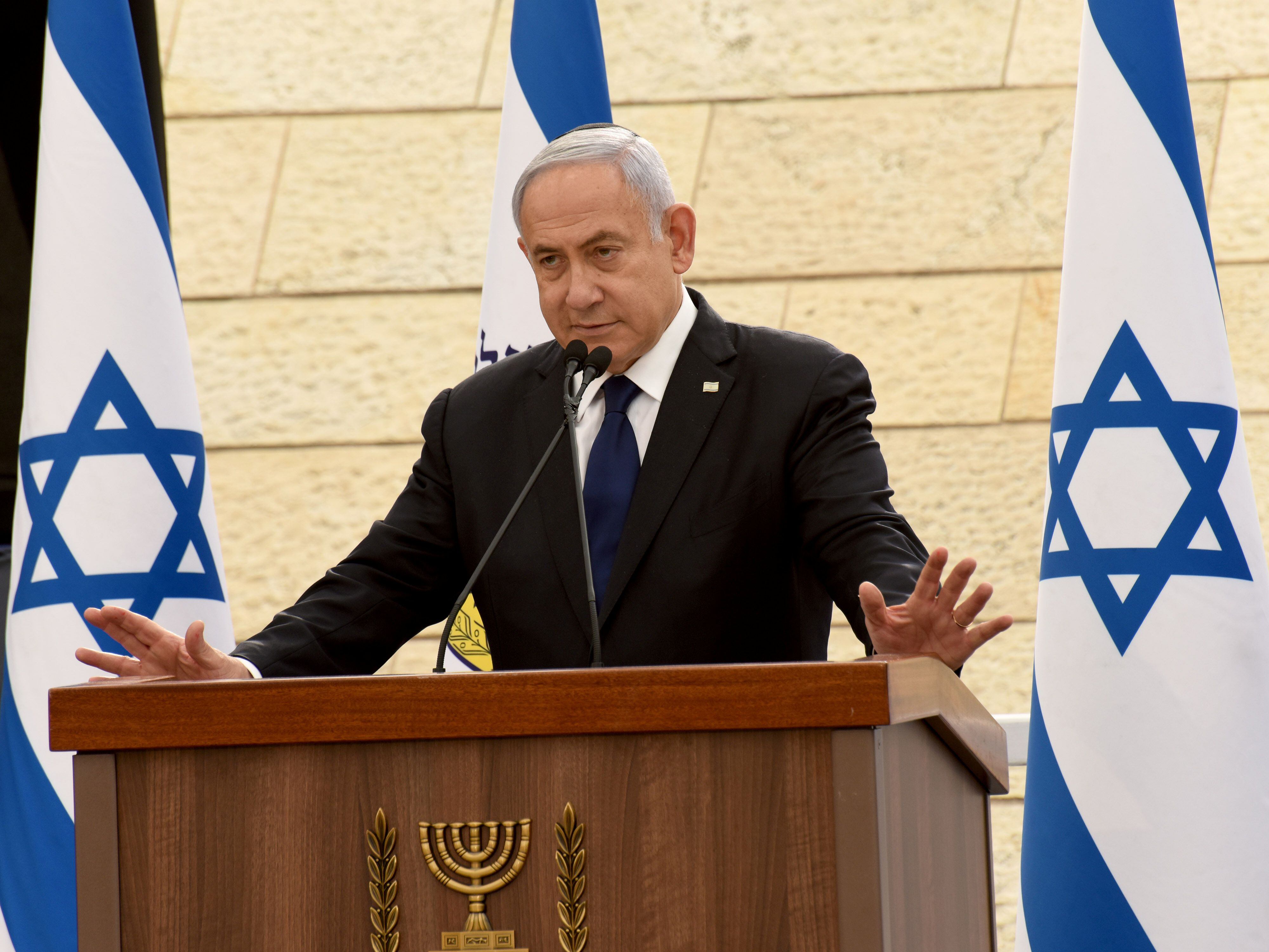 El primer ministro de Israel, Benjamín Netanyahu. Debbie Hill/Pool via REUTERS