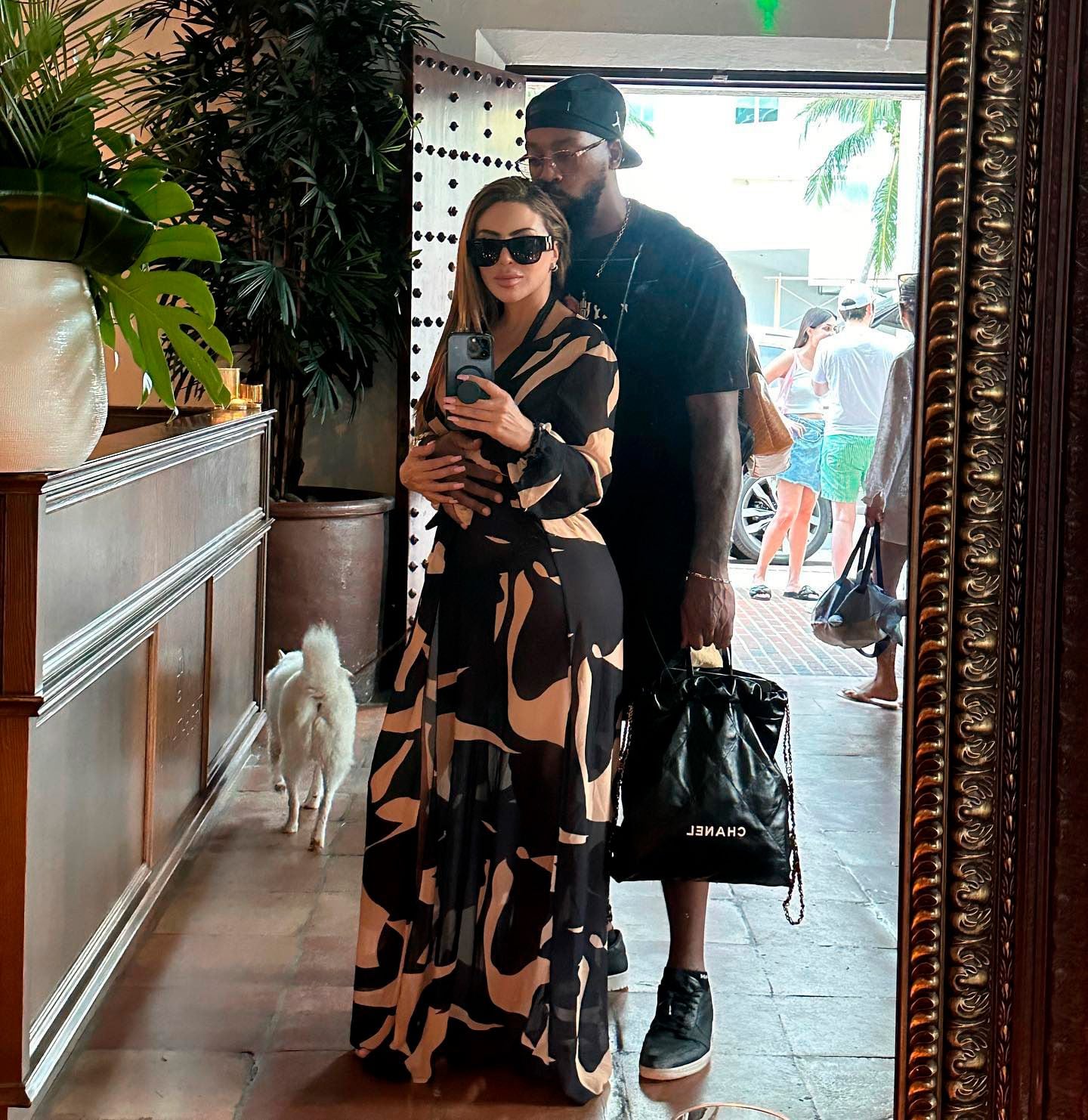 Larsa Pippen y Marcus Jordan