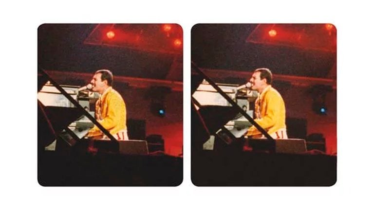 Freddie Mercury, durante el Magic Tour de Queen en 1986 (BM)
