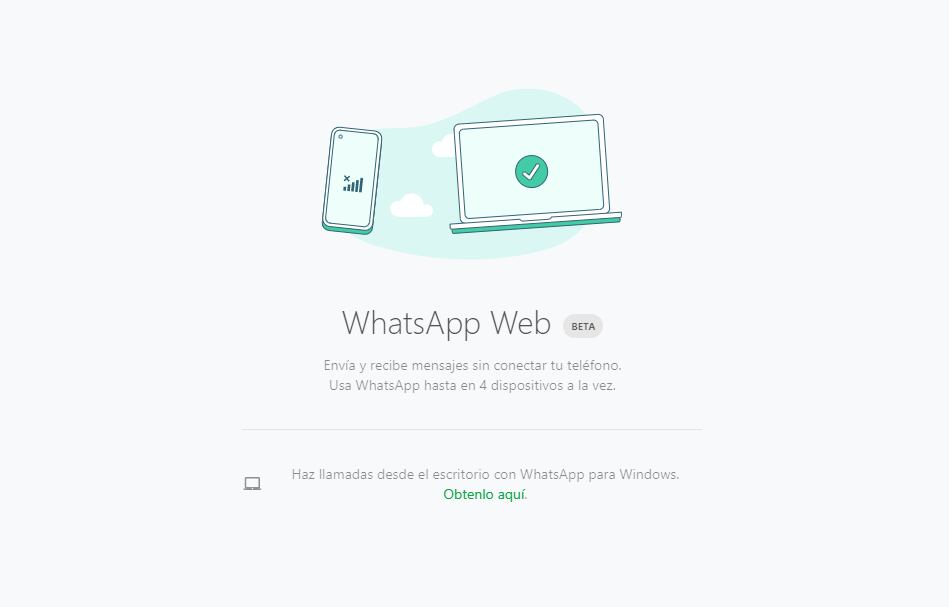 Multidispositivo WhatsApp Web