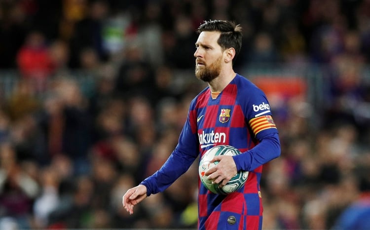 El mensaje de Lionel Messi por la crisis de coronavirus que atraviesa España y gran parte del mundo (REUTERS/Albert Gea)