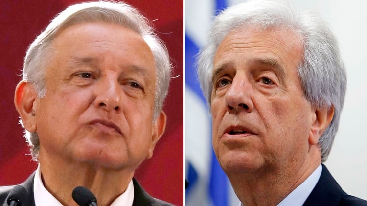 Andrés López Obrador y Tabaré Vázquez tienen una estrategia común respecto a Venezuela que comparte Alberto Fernández