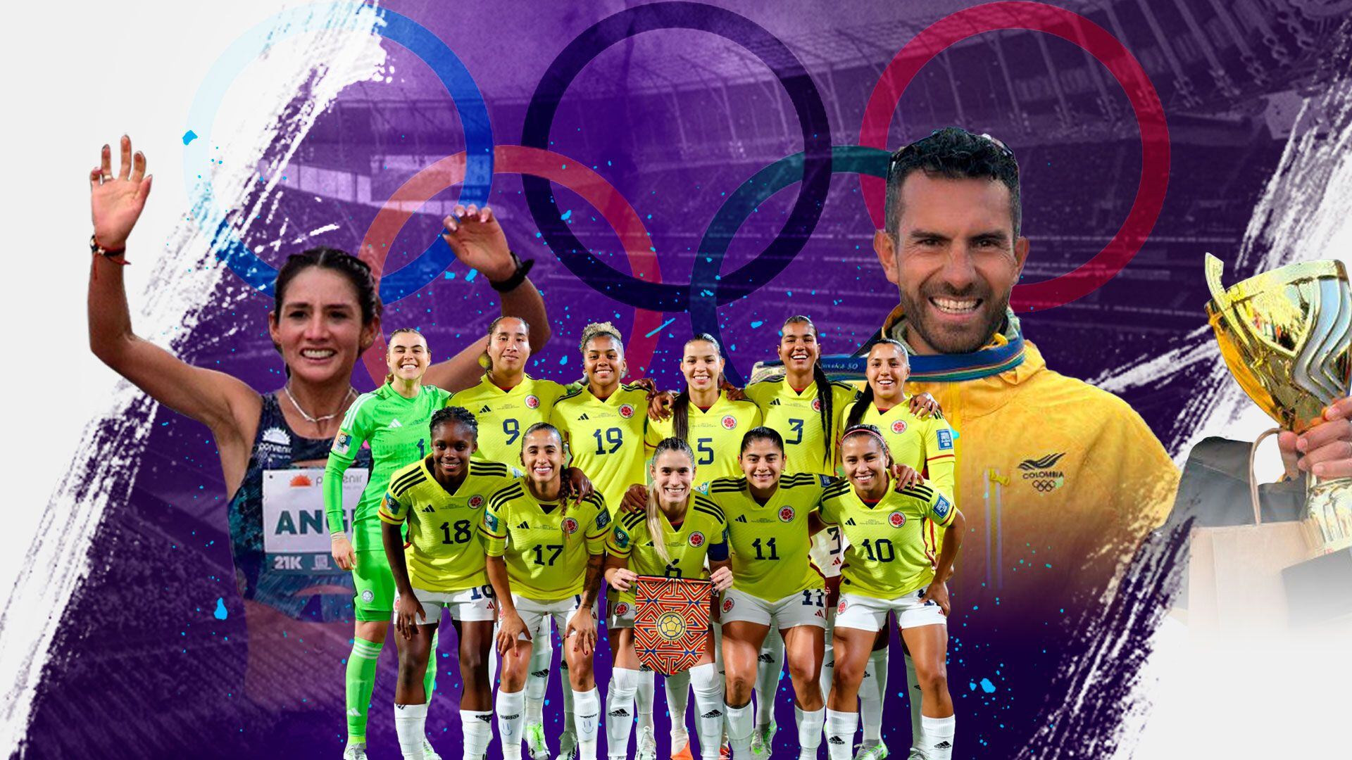 Colombianos clasificados a los olímpicos