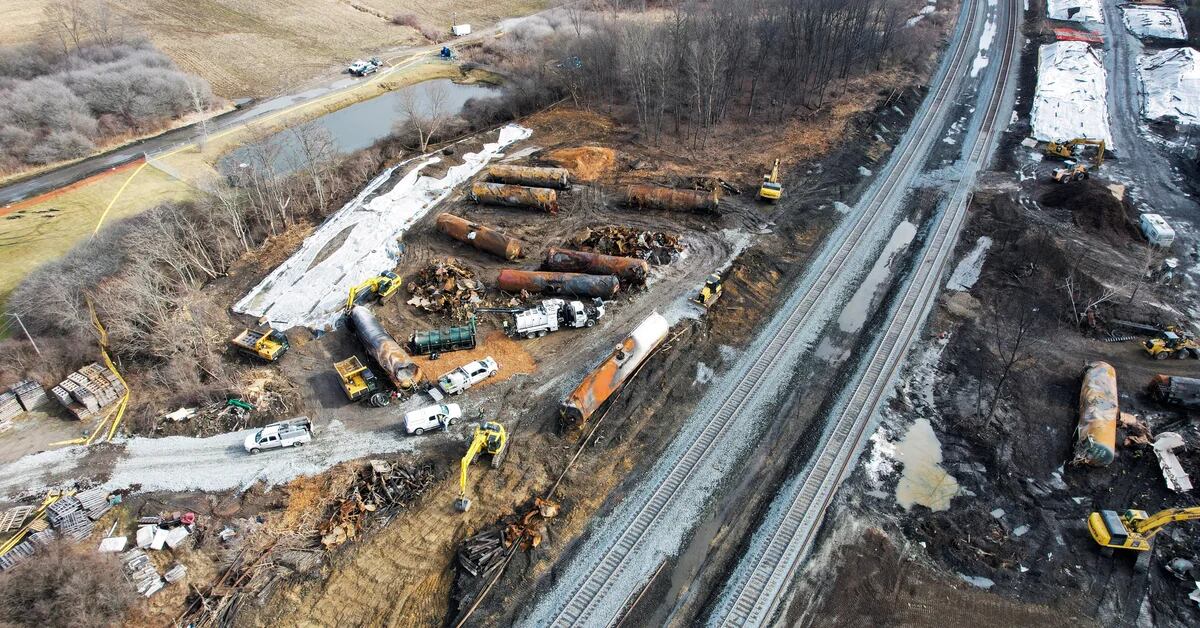 US to investigate train company that derailed in Ohio and caused chemical accident