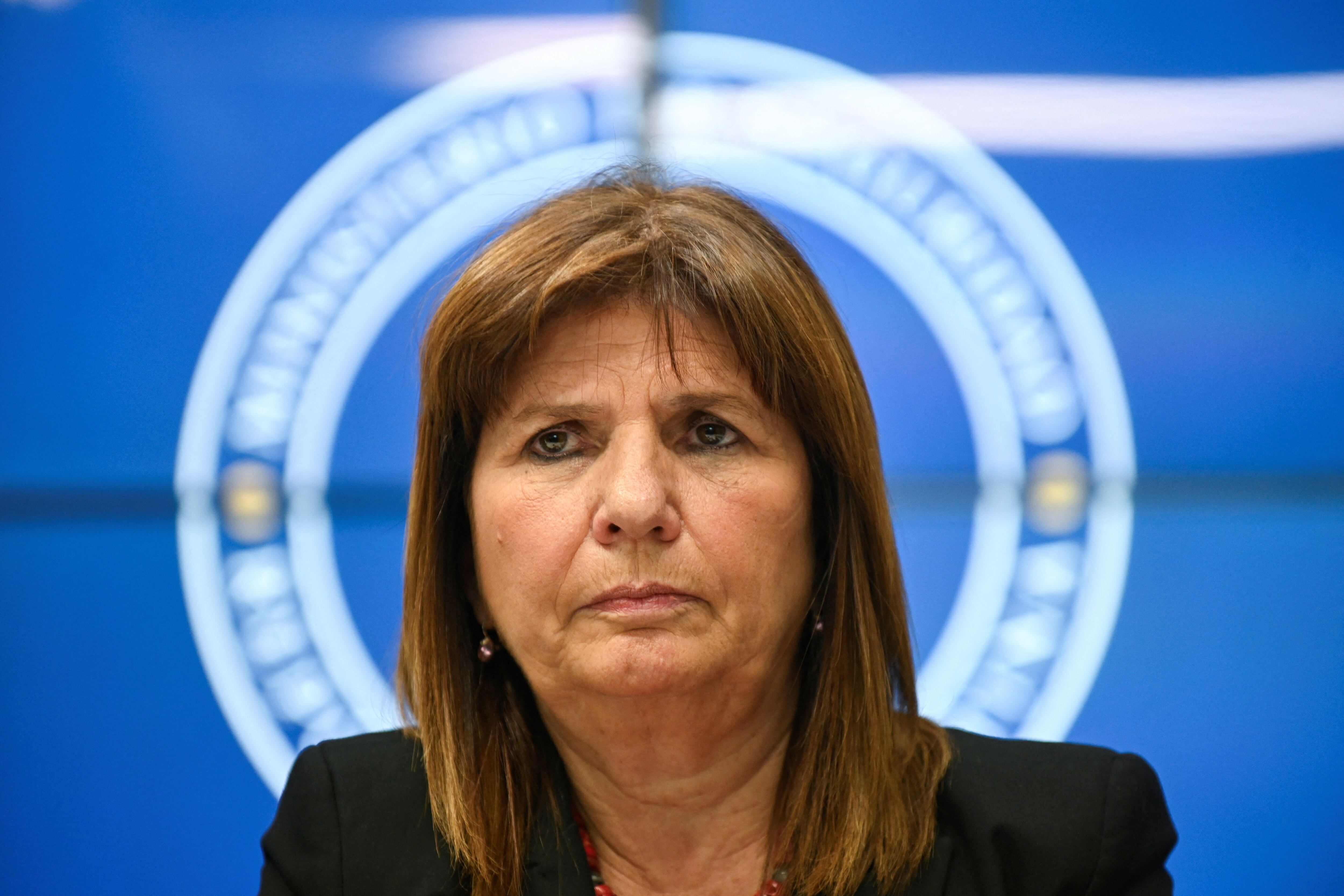 Patricia Bullrich, ministra de Seguridad de la Nación (REUTERS/Martin Cossarini)