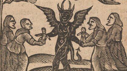 Las brujas de Vardø en un Akelarre con Satanás