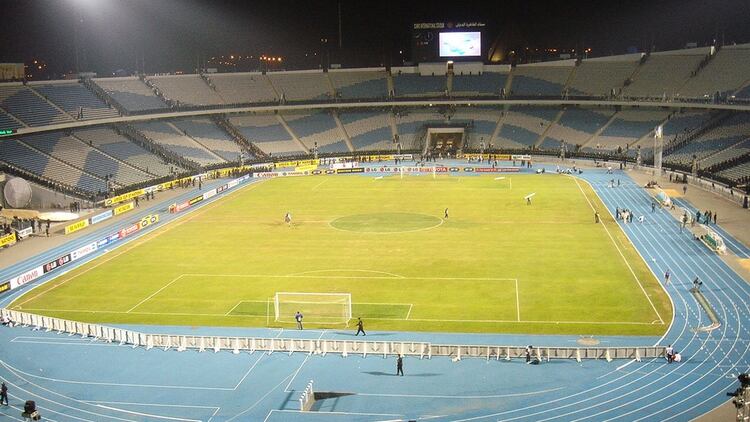 Estadio de El Cairo, donde se disputará la final de la Copa África de Naciones