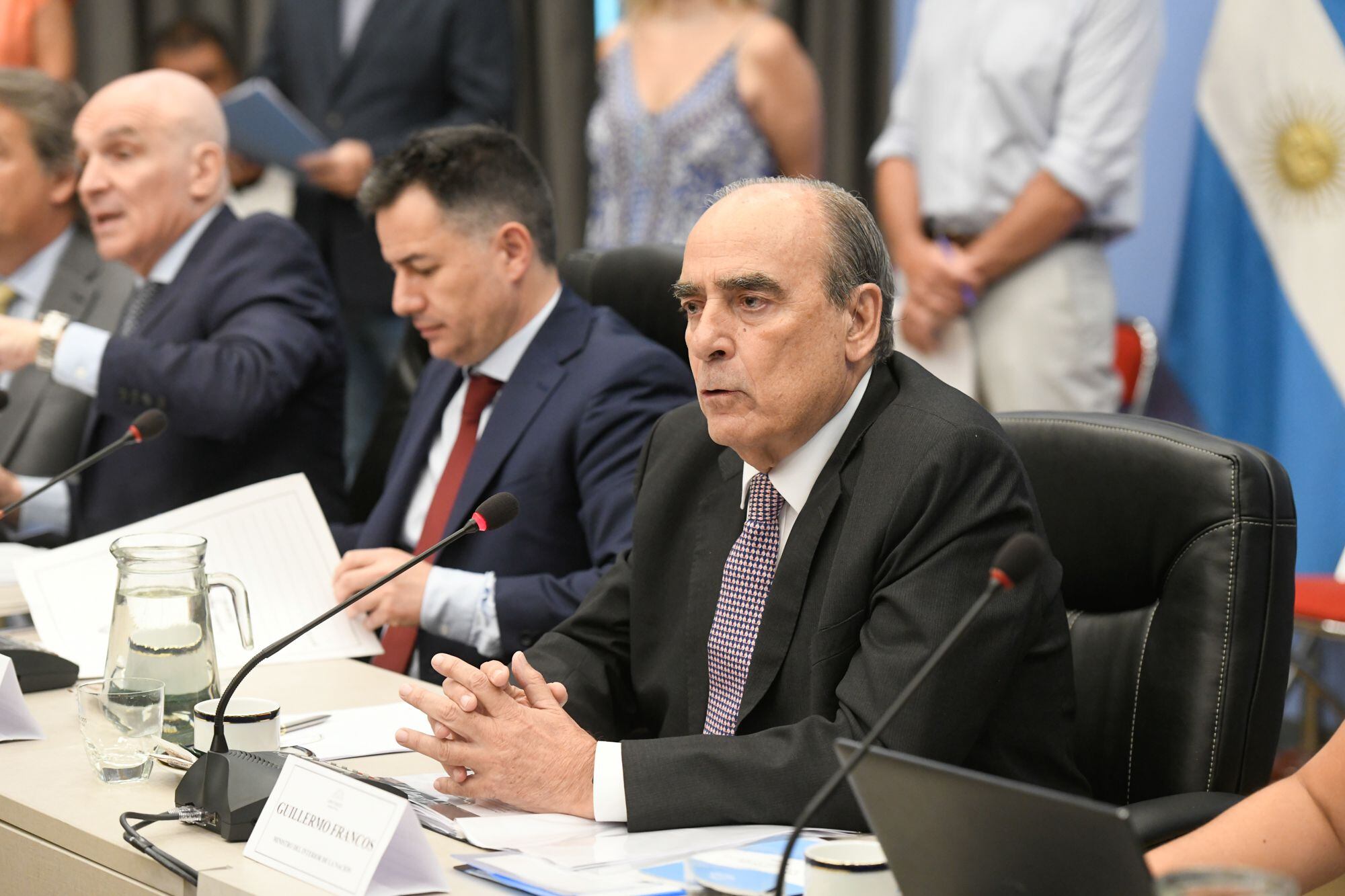 El ministro del Interior, Guillermo Francos (EFE/ Maximiliano Vernazza/) 