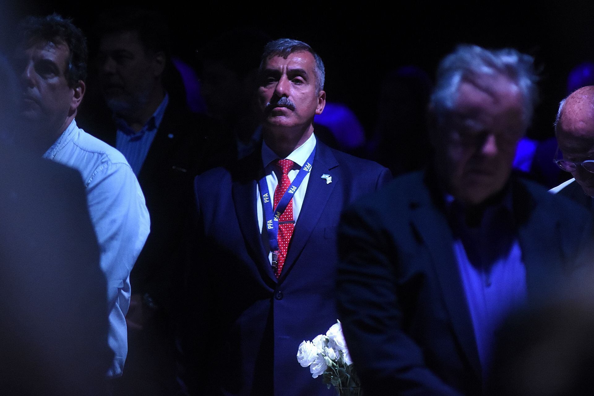 El subjefe de la Policía Federal Argentina, Comisario General, Osvaldo Mato