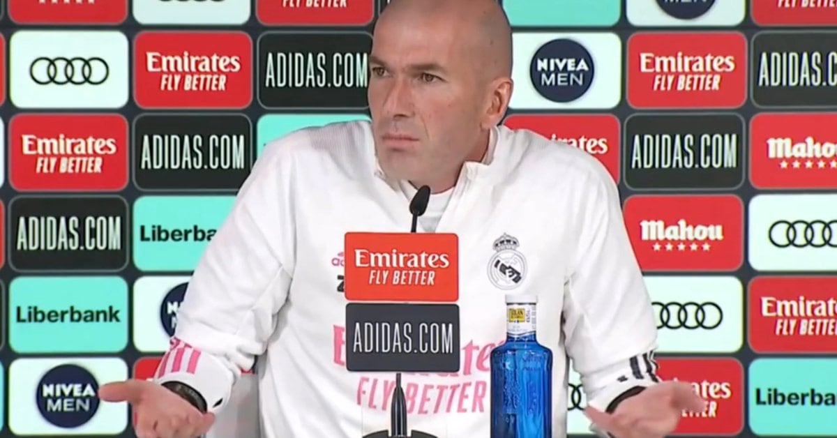 Explosive cross of Zidane with the press on the rumors of his Real Madrid salute: “Díganme en la cara: ‘te queremos cambiar'”
