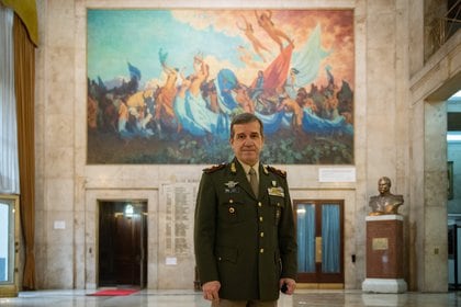  General de Brigada Juan Martín Paleo Jefe del Estado Mayor Conjunto de las FFAA(Adrián Escandar)